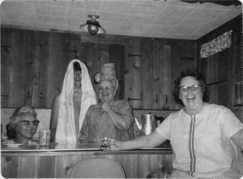 Babe David Helen Bev at Minnewaska (1967)